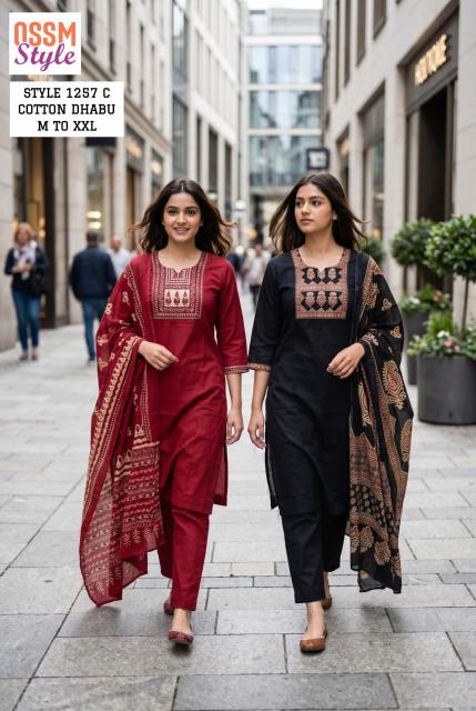 Ossm style 1257C wholesale kurtis for retail business in bangalore